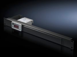 Digital display och termostat för inkapslingens innertemperatur 