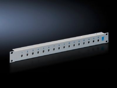 Patch panel to accommodate ST fibre-optic couplings