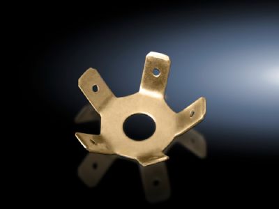Potential equalisation star for 8 mm earthing bolt