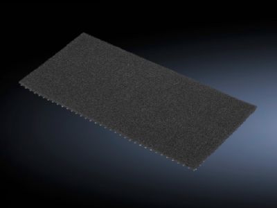 Spare filter mat for gland plate modules, vented, with airflow regulator