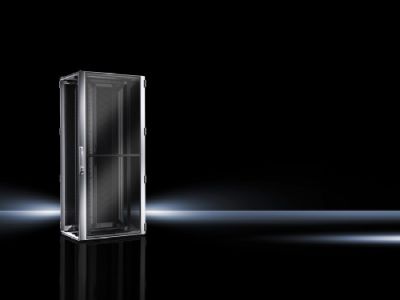 Network/server enclosure TS IT with vented door, with 482.6 mm (19") mounting frame