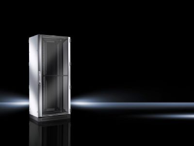 Network/server enclosure TS IT with vented door, pre-configured, with 482.6 mm (19") mounting frame