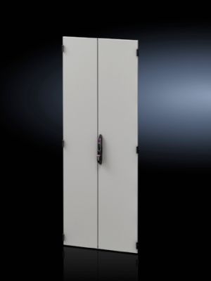 Sheet steel door, vertically divided, solid for VX IT