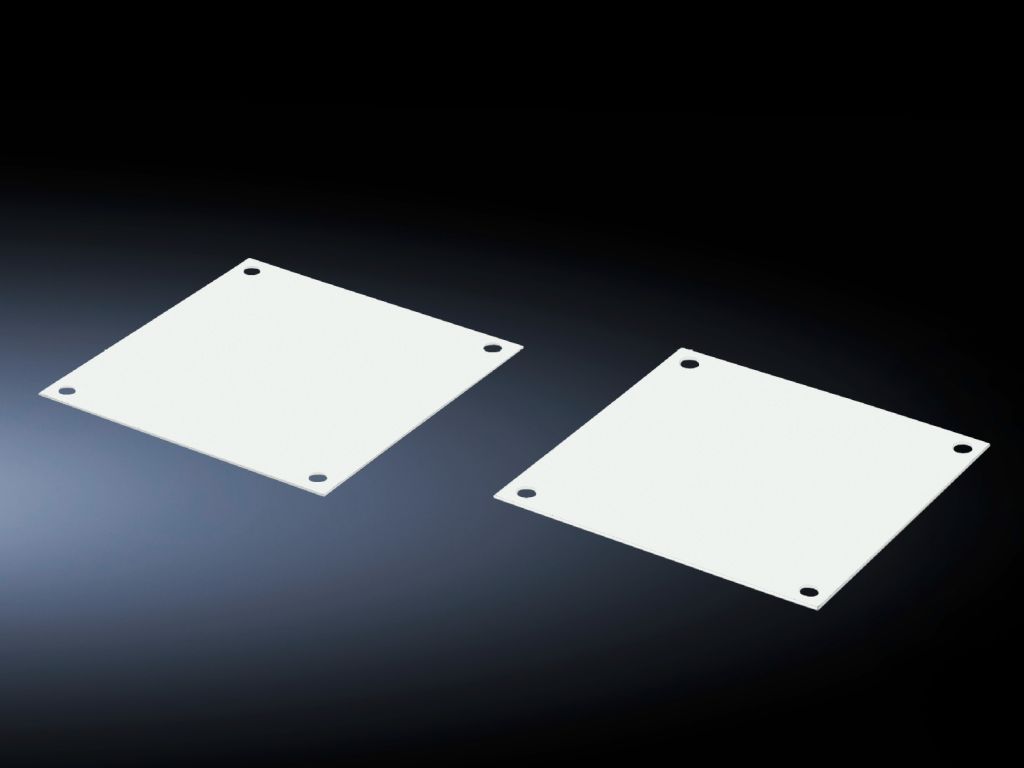 Cover plates for fan panels for FlatBox