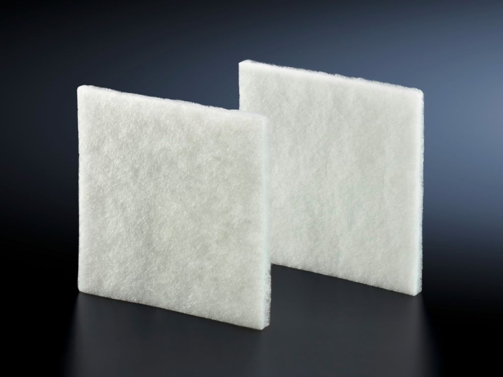 Chopped-fibre filter mat