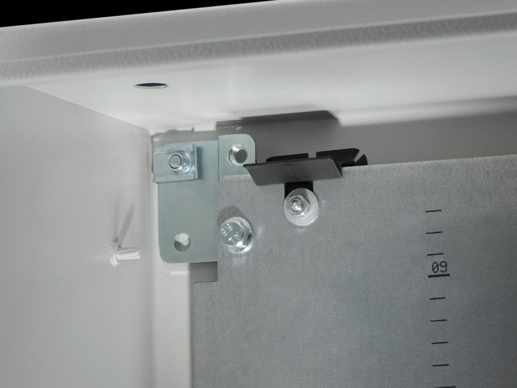 Fijación para placas de montaje para pupitres compactos TP, partes inferiores, para elevadas cargas dinámicas
