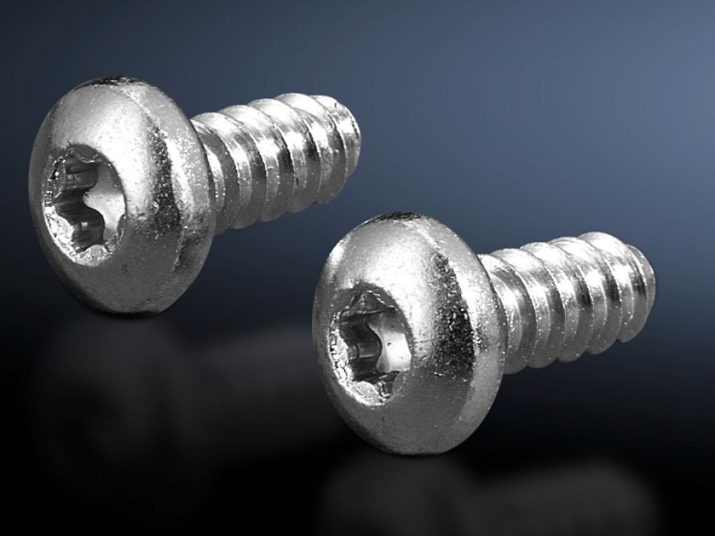 Metal multi-tooth screws