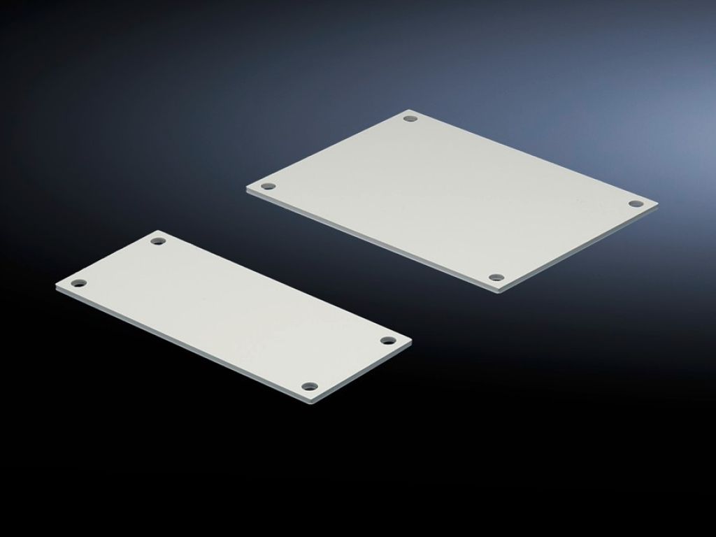 Gland plate for compartment side panel modules (internal compartmentalisation)