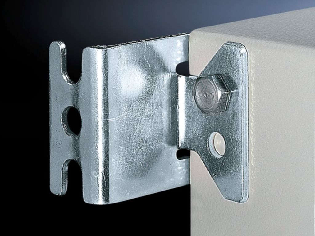 Wall mounting bracket for KL, EB, BG, AE, EL wall-mounted enclosures, TP consoles and small fibre-optic distributors