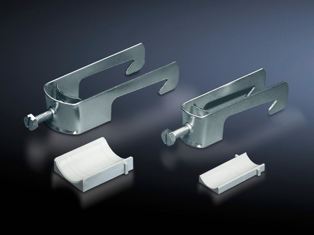 Cable clamps for cable clamp rails
