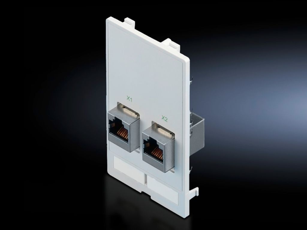 Replacement interface inserts for mounting frame, modular interface flap
