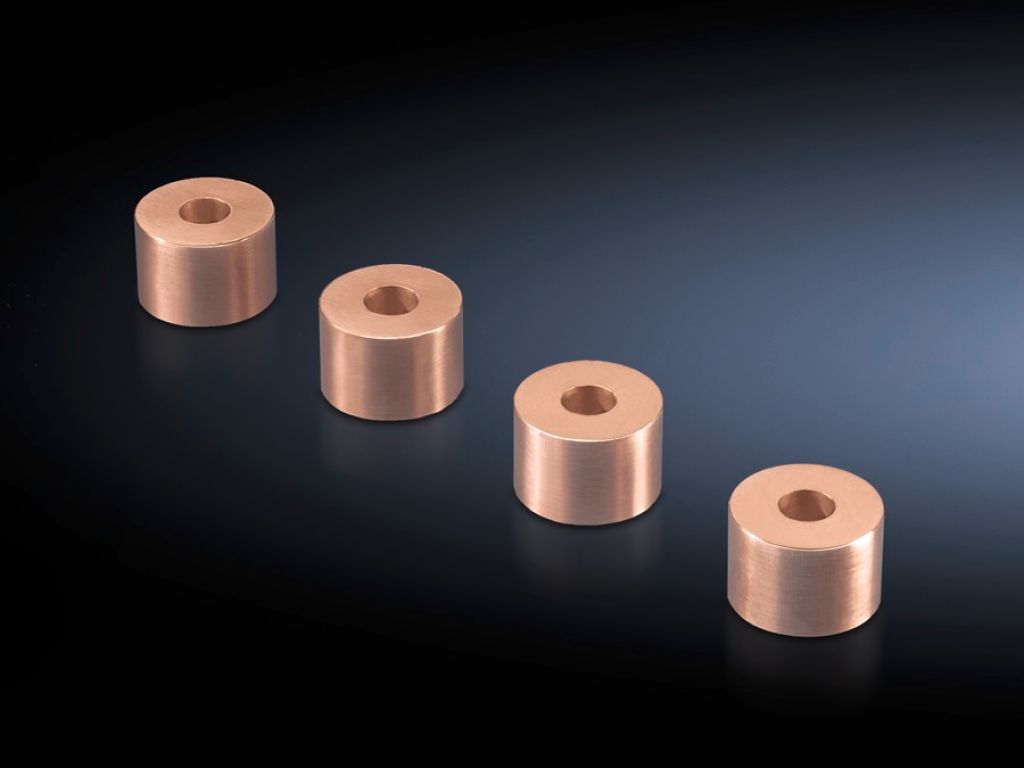 Copper spacer roll for Maxi-PLS busbars and flat copper bars