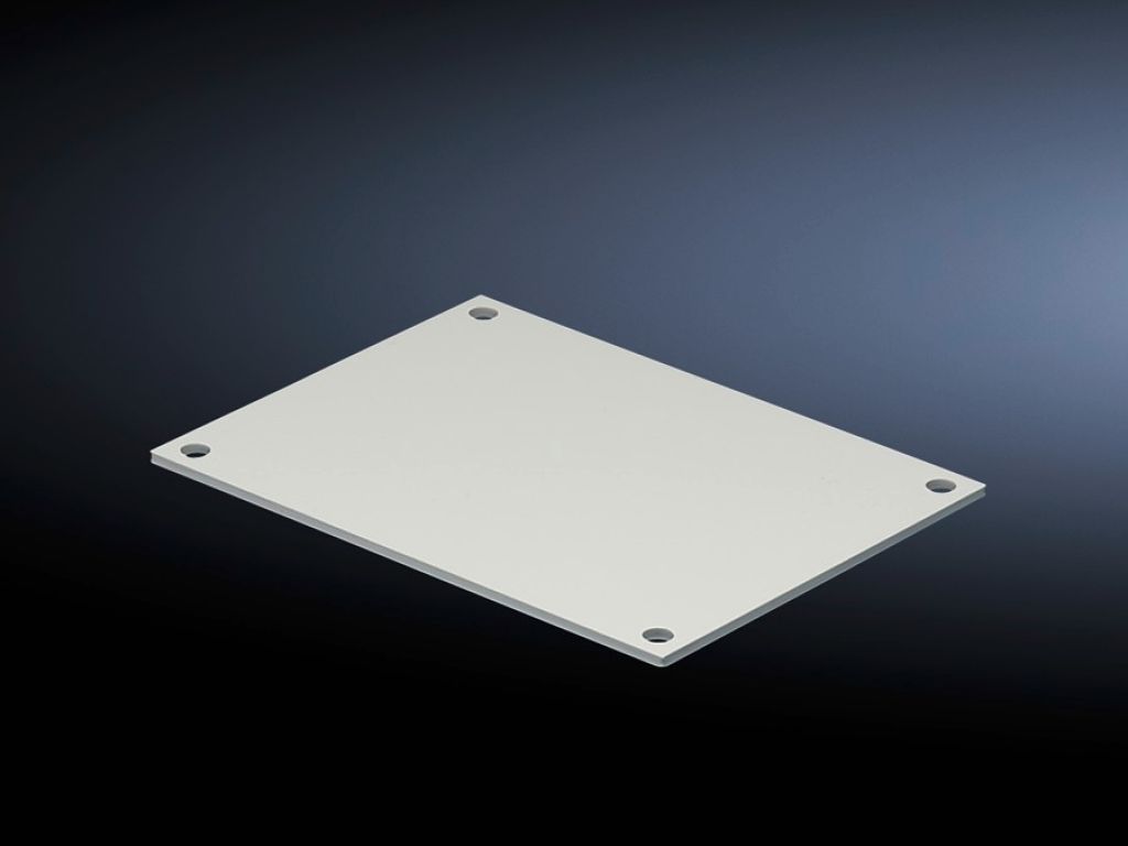 Gland plate for compartment side panel modules (internal compartmentalisation)
