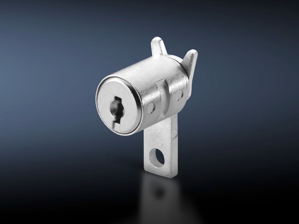 Lock and push-button inserts for handle systems