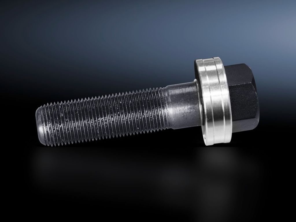 Tension screw with ball bearing