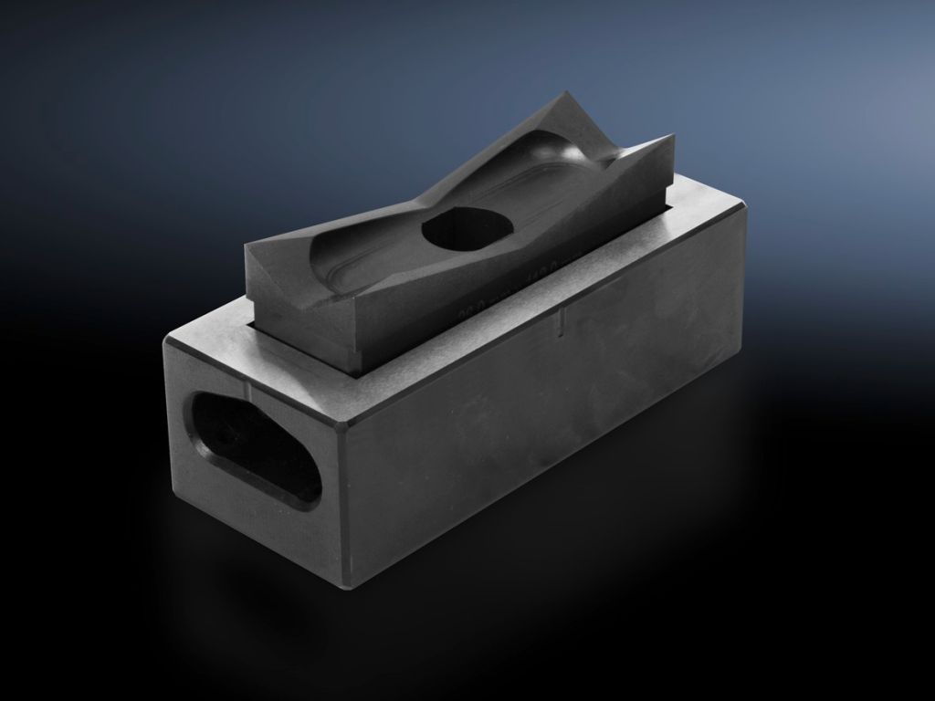 Hole punch, rectangular for sheet steel