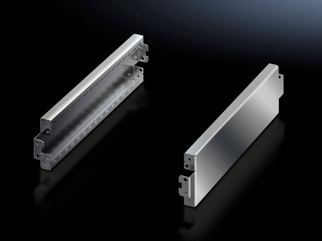 Baza kapatma plakaları, yanlar için, 100 mm, paslanmaz çelik Baza sistemi VX için