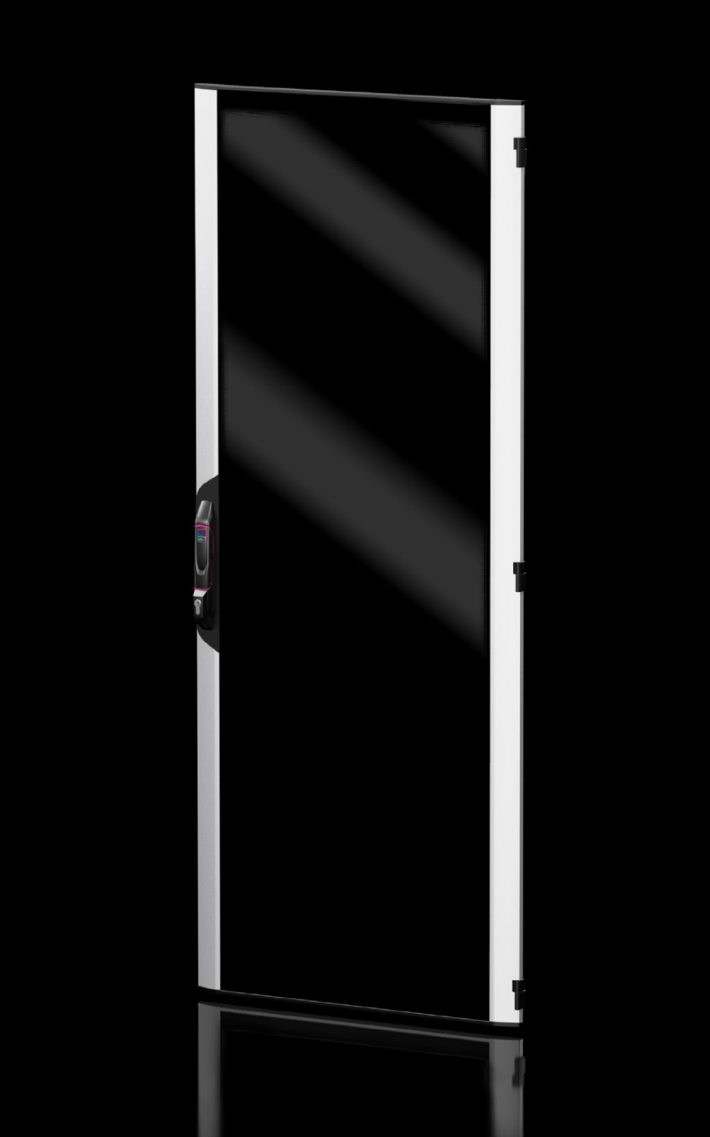 Glazed aluminium door, one-piece for VX IT