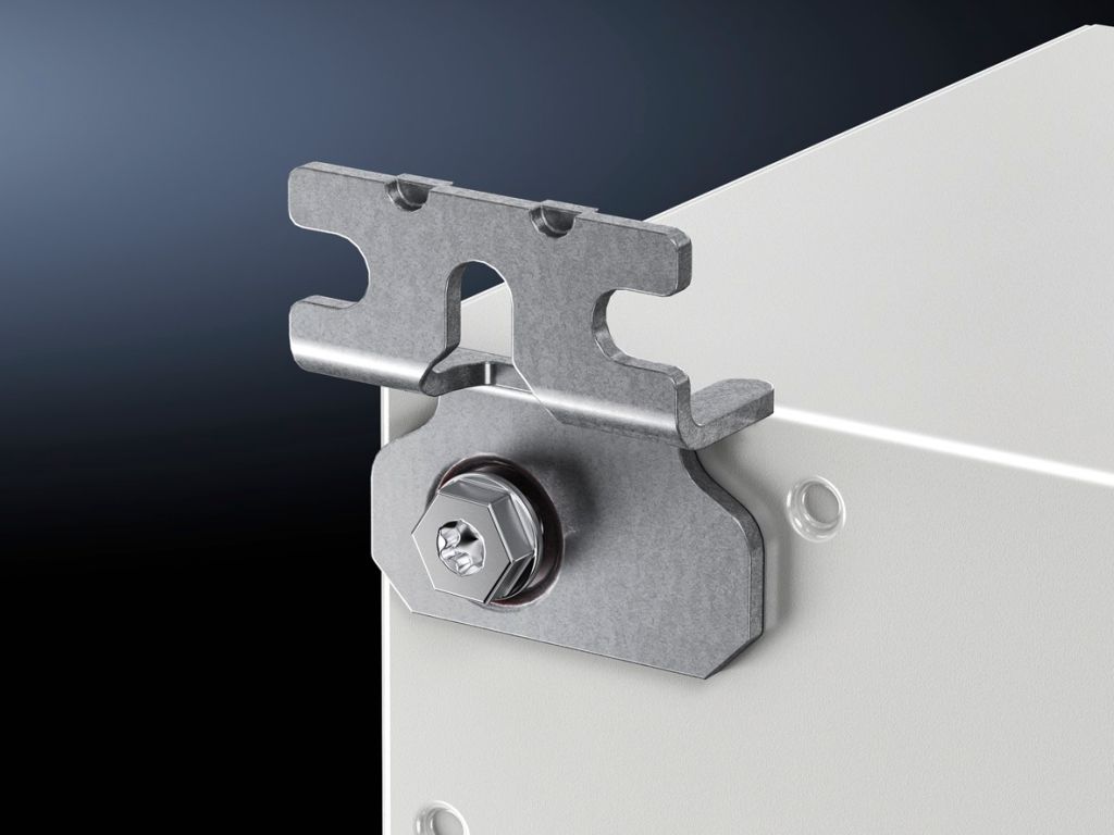 Wall mounting bracket for AX sheet steel, KX sheet steel, AX IT, EL