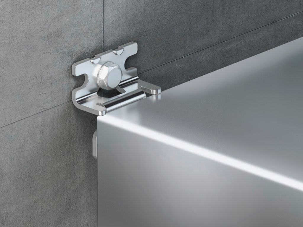 Wall mounting bracket for stainless steel AX