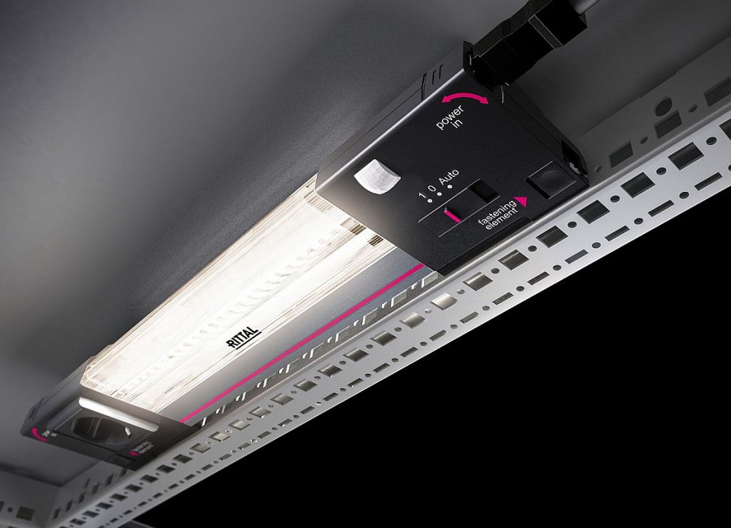 Plafoniere Led Officina : Rittal sviluppa nuove lampade a led per gli armadi di comando