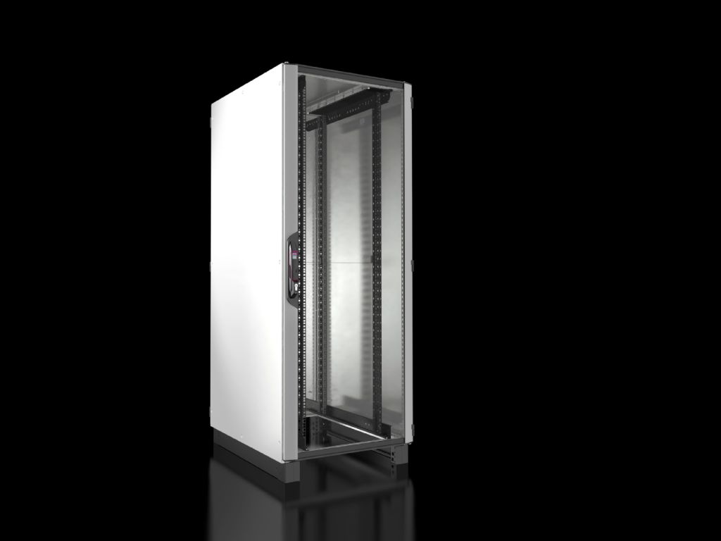 Network/server rack VX IT with glazed door, pre-configured, with 482.6 mm (19