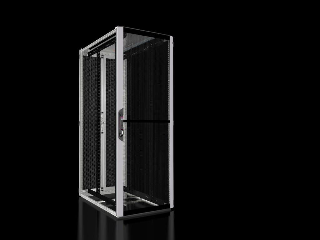 Network/server rack VX IT with vented doors, with 482.6 mm (19
