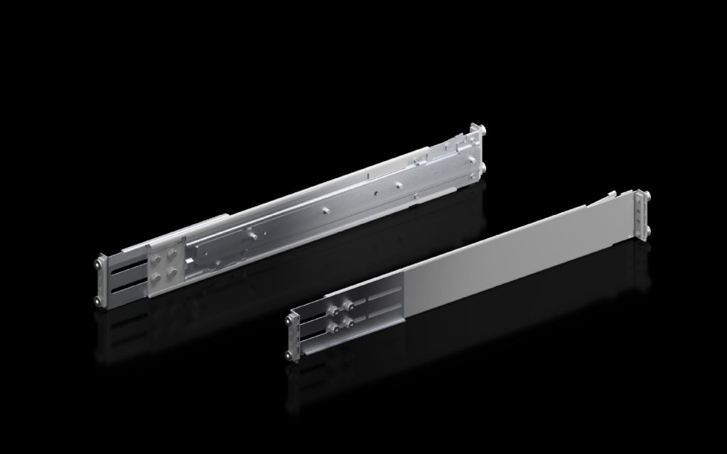Server telescopic slides for IT rack systems and IT racks