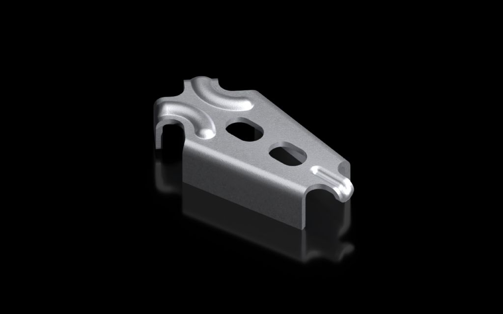 Taban tespit kulakçığı VX Baza sistemi için çelik sac (yeni model) ve paslanmaz çelik