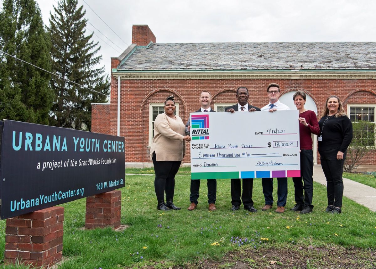 Rittal North America Donates 18,000 to Urbana Youth Center