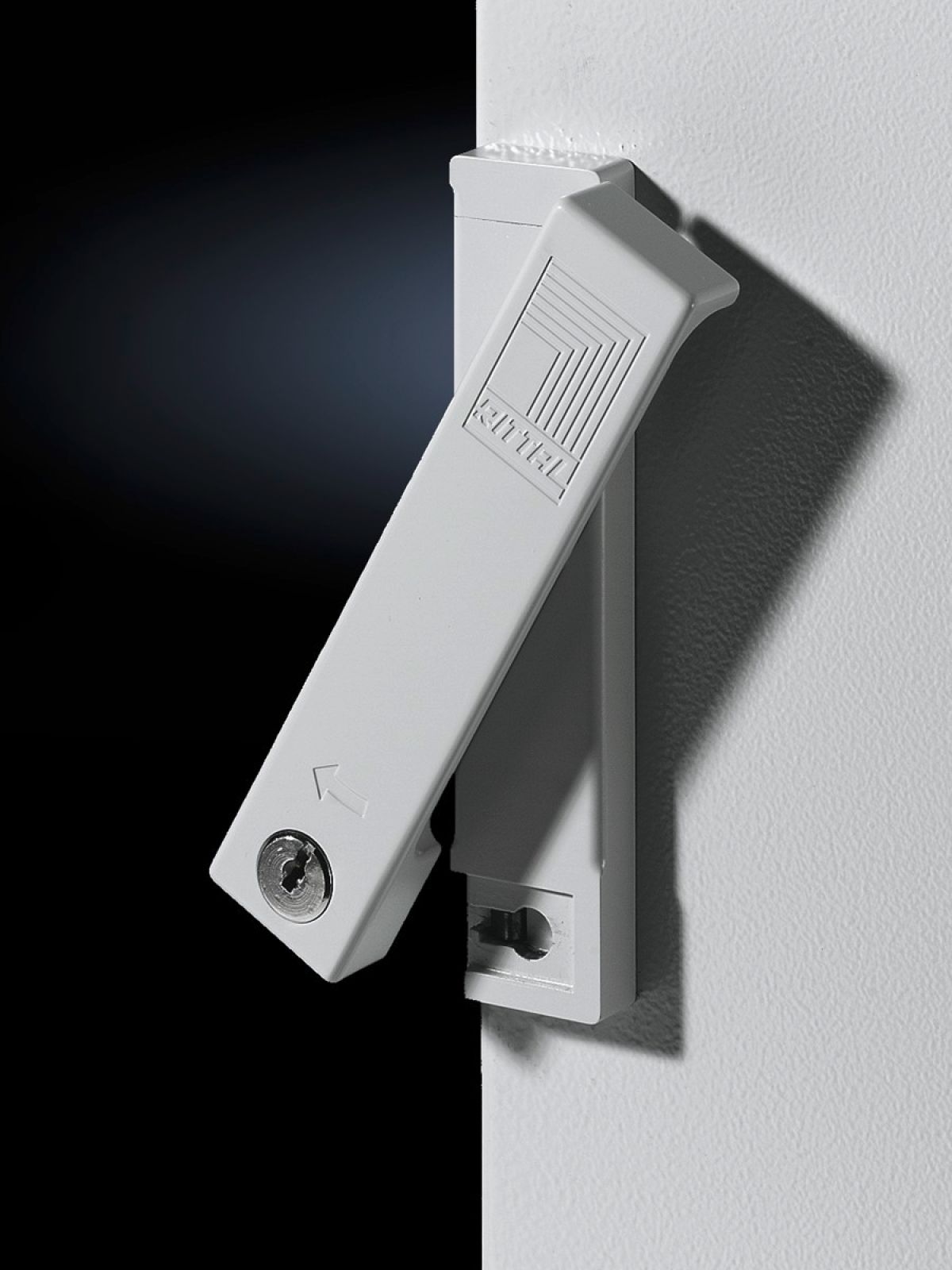 Swivel handle for sheet steel door DK-TS