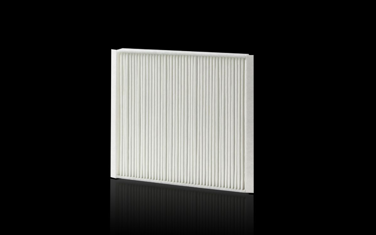 Novos filtros plissados para as unidades de ventilador Rittal