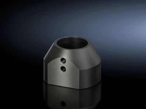 6501070 - Fijación CP 40, acero para conexión brazo soporte 90 x 71 mm