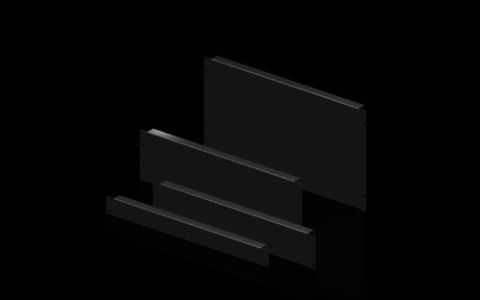 7153005 - Panel ciego, 482,6 mm (19