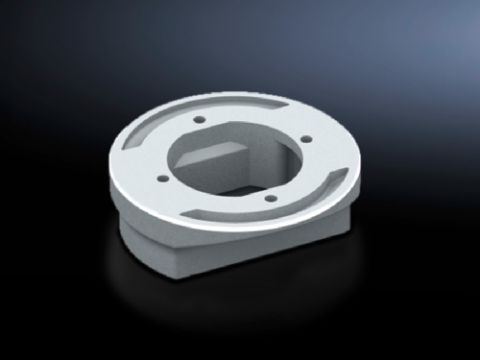 6212500 - Adaptador de conexión de brazo soporte Ø 130 mm a 120 x 65 mm