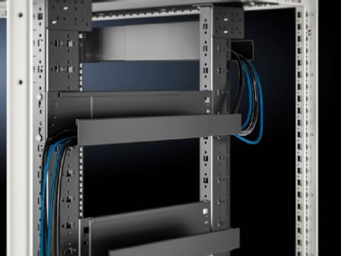 5302043 - Bandeja para cables, ajustable en profundidad para VX IT, TE 8000