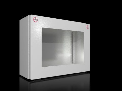 1611000 - Cajas Bus KX, chapa de acero, con cierre de aldabilla mini