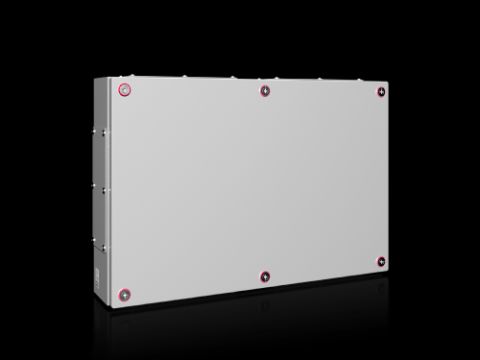 1540000 - Caja de bornes KX, chapa de acero, con placa entrada de cables