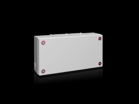 1532000 - Caja de bornes KX, chapa de acero, con placa entrada de cables