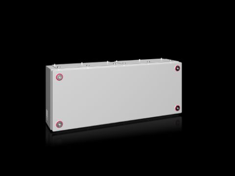 1533000 - Caja de bornes KX, chapa de acero, con placa entrada de cables