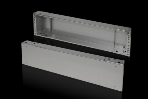 8702800 - Elementos de zócalo frontales y posteriores, 200 mm Acero inox. para TS, VX SE