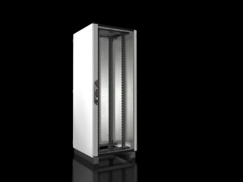 5307154 - Rack para redes/servidores VX IT con puerta transparente, preconfigurado, con guías perfil de 19