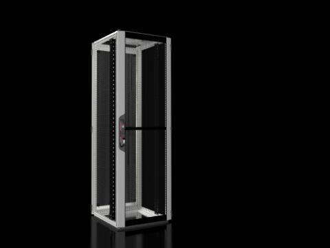 5312114 - Rack para redes/servidores VX IT con puertas perforadas, con guías perfil de 19