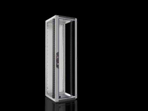 5329131 - Rack para redes/servidores VX IT con puerta transparente, IP 55, con guías perfil de 19