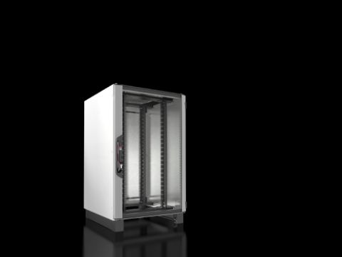 5303154 - Rack para redes/servidores VX IT con puerta transparente, preconfigurado, con guías perfil de 19