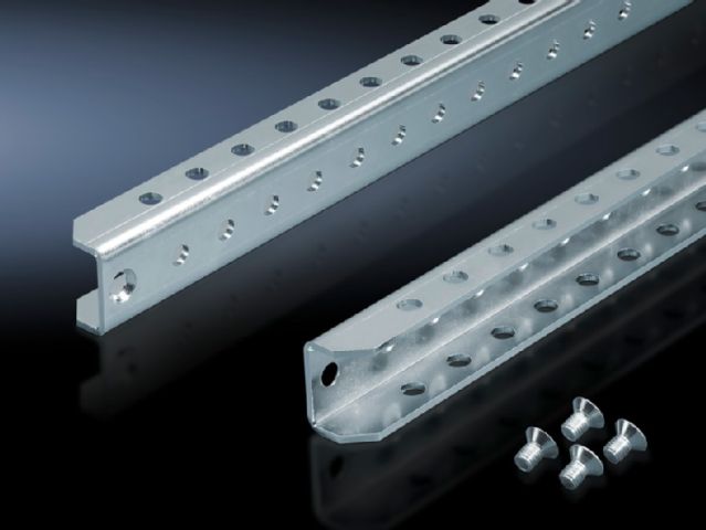 8612760 TS punched rail, 25 x 38 mm