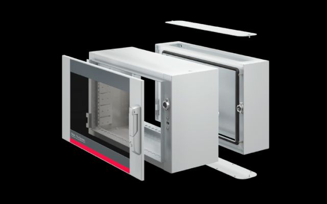 2261560 AX wall-mounted housing, 3-part