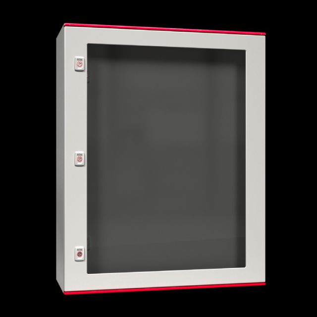 1469000 AX Fiberglass-Reinforced Polyester Enclosures with viewing