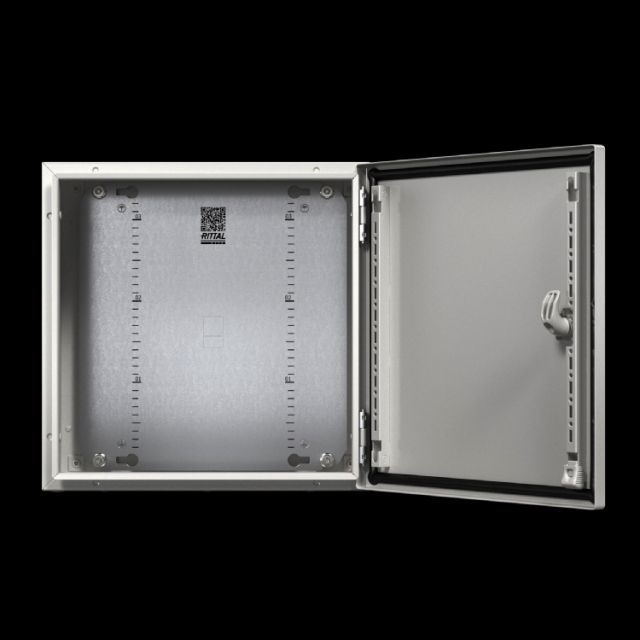 IP66 Schaltschrank 800x400x200 Mm HBT VDE UL Zertifiziert Stahlblech 1 Tuerig Mit Montageplatte