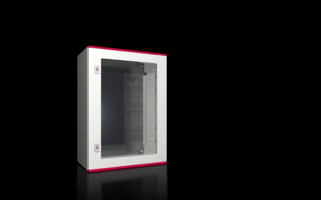1469000 AX Fiberglass-Reinforced Polyester Enclosures with viewing